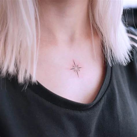 small female cute chest tattoos|50 Best Chest Tattoos for Women in 2024